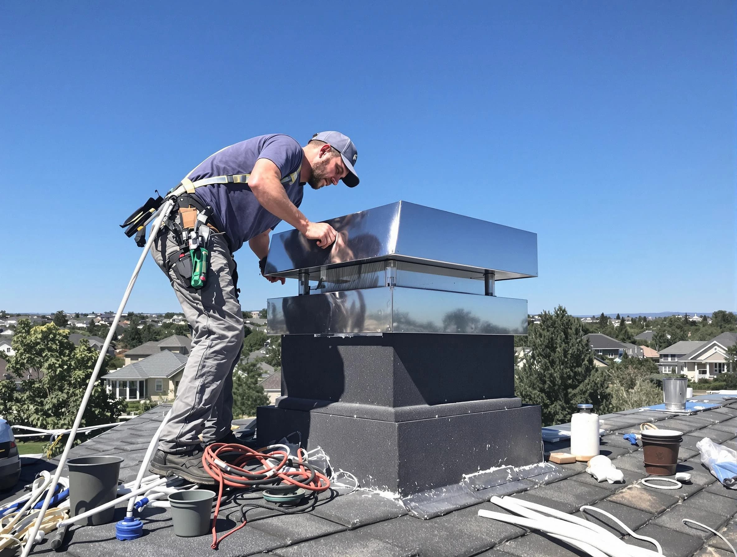 Chimney Cap Services service in Tucker, GA